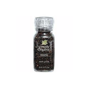 Simply Organic Daily Grind Certified Organic Peppercorns (6x2.65Oz)