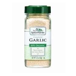 Spice Hunter Garlic, Granulated, Organic (6x2.2Oz)