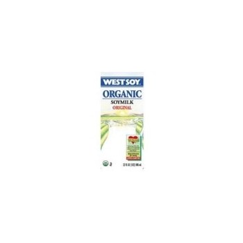 Westsoy Unsweetened Original Soymilk (8x64 Oz)