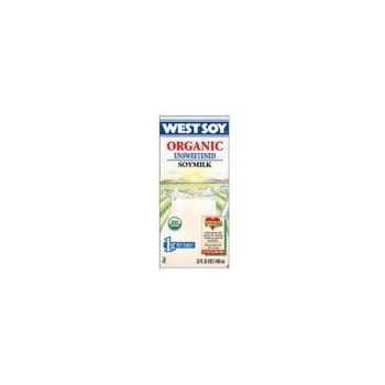 Westsoy Unsweetened Westsoy (12x32 Oz)