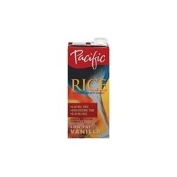 Pacific Natural Vanilla Low Fat Rice Drink (12x32 Oz)