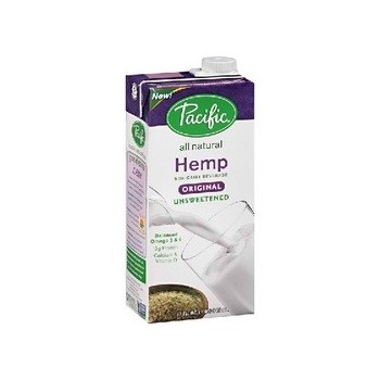 Pacific Natural Foods Hemp Milk Un Sweet Original (12x32OZ )