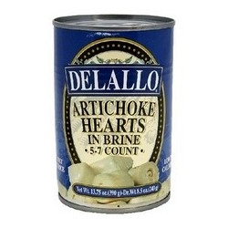 De Lallo Artichoke Hearts In Brine (12x13.75Oz)