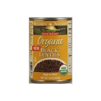 Westbrae Foods Black Lentils 1 (12x15Oz)