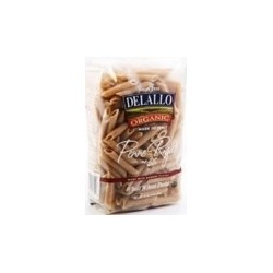 De Lallo Penne Rigate Whole Wheat Pasta (16x1 LB)