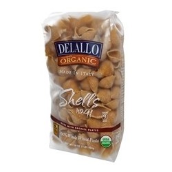 De Lallo Organic Whole Wheat Shells (16x16Oz)