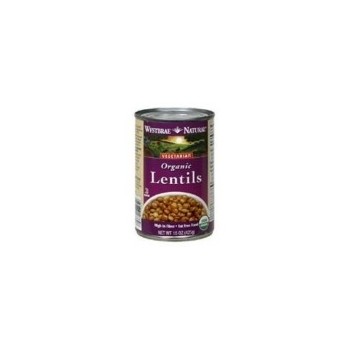 Westbrae Foods Lentil Beans Fat Free (12x15 Oz)