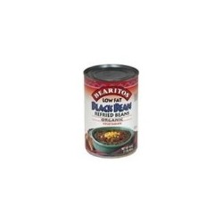 Little Bear Black Refried Beans Low Fat (12x16 Oz)