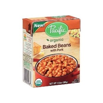 Pacific Natural Foods Bkd Beans W/Pork (12x13.6OZ )