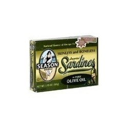 Season's Skinless/Boneless Club Sardines (25x4.38 Oz)