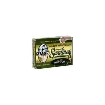 Season's Skinless/Boneless Club Sardines (25x4.38 Oz)