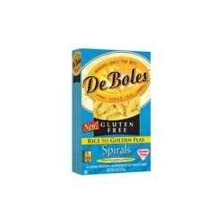 DeBoles Rice Plus Golden Flake Spirals (12x8 Oz)