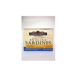 Crown Prince Sardines in Mustard Sauce (12x3.75 Oz)