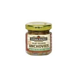 Crown Prince Flat Anchovies in Oil (18x1.5 Oz)