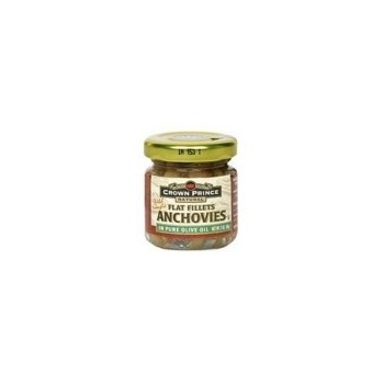 Crown Prince Flat Anchovies in Oil (18x1.5 Oz)