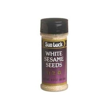 Sun Luck Sesame Seeds Wht (12x3.5OZ )