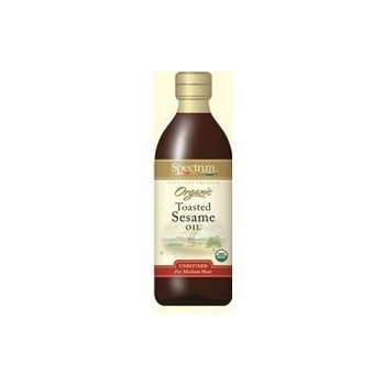 Spectrum Naturals Toasted Unrefined Sesame Oil ( 6x8 Oz)