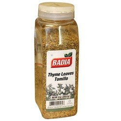 Badia Thyme Leaves Whole (6x8 OZ)