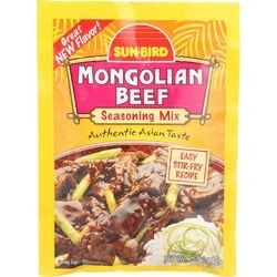 SunBird Seasoning Mix Mongolian Beef 1 oz case of 24