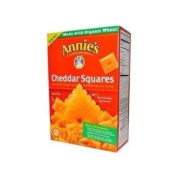 Annie's Homegrown Cheddar Squares Snack Crackers (12x10 OZ)