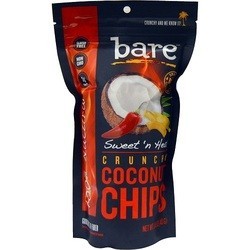 Bare Fruit Coconut Chips- Sweet 'n Heat (12x40 GRM)