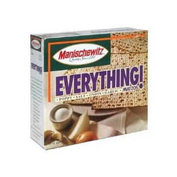 Manischewitz Matzo, Everything (12x10 OZ)