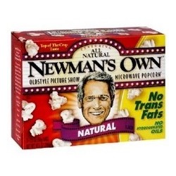 Newman's Own Natural Flavor Popcorn (12x3PK )