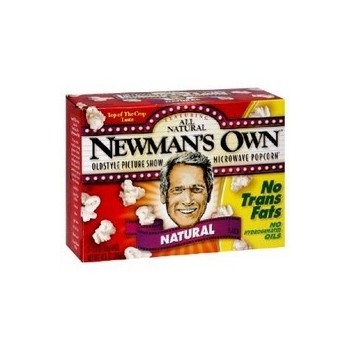 Newman's Own Natural Flavor Popcorn (12x3PK )