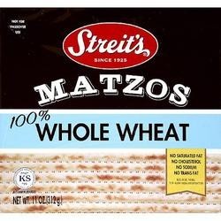 Streits Matzo Wholewheat(12x11Oz)