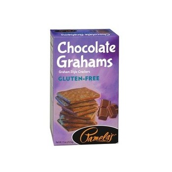 Pamela's Grahams Chocolate Gluten Free (6x7.5Oz)