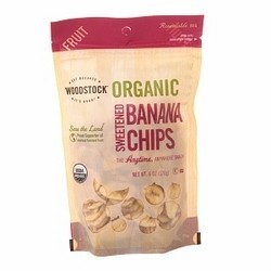 Woodstock Sweetened Banana Chips (8x6Oz)