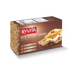 Ryvita Rye & Oat High Fiber Bran (10x8.8 Oz)