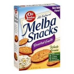 Old London Melba Snacks Roasted Garlic (12x5.25Oz)