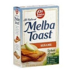 Old London Melba Toast Sesame (12x5Oz)