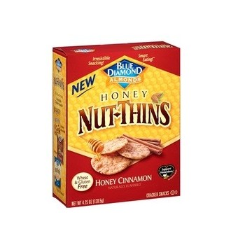 Blue Diamond Honey Cinnamon Nut Thins (12x4.25 OZ)