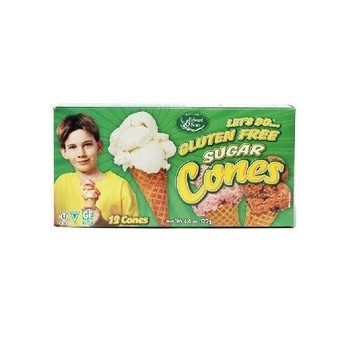 Edward & Sons Sugar Cones GF (12x4.6OZ )