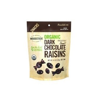 Woodstock Og2 Dark Choc Raisins (8x8.5Oz)