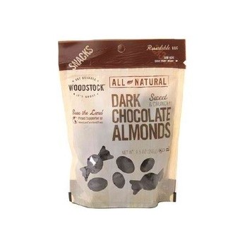 Woodstock Dark Chocolate Almonds (8x8.5OZ )