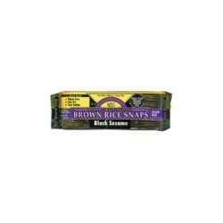 Edward & Sons Black Sesame Brown Rice Snaps (12x3.5 Oz)