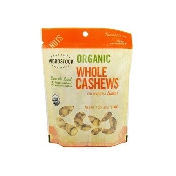 Woodstock R/S Lrg Whole Cashews (8x6OZ )