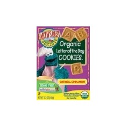 Earth's Best Sesame Street Oatmeal Cinnamon Cookies (6x5.3 Oz)