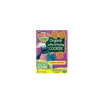 Earth's Best Sesame Street Oatmeal Cinnamon Cookies (6x5.3 Oz)