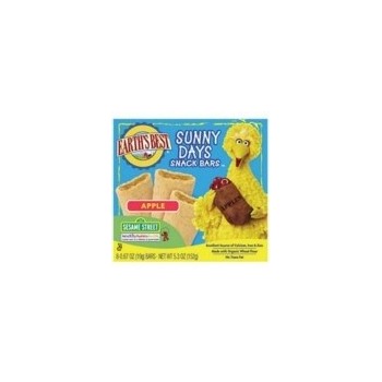 Earth's Best Sesame Street Apple Snack Bar (6x5.3 Oz)