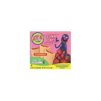 Earth's Best Sesame Street Strawberry Snack Bar (6x5.3 Oz)