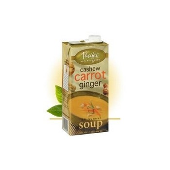 Pacific Natural Foods Bisque, Cashew Carrot Ginger (12x17.6Oz)