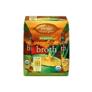 Pacific Natural Foods Organic Vegetable Broth (6x4 Pack)