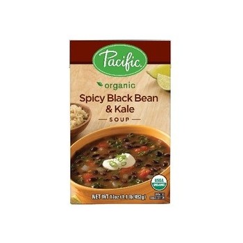 Pacific Natural Foods Black Bn/Kale Soup (12x17OZ )