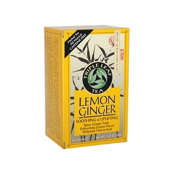 Triple Leaf Tea Lemon Ginger (6x20 Tea Bags)