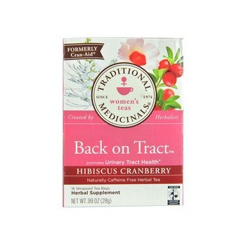 Traditional Medicinals Tea Back on Tract Hbscs Crnbrry (6x16 Bags)