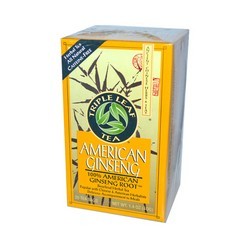 Triple Leaf Tea American Ginseng Caffeine Free (6 x 20 Bags)